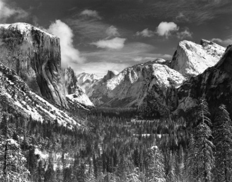 Courtesy of Ansel Adams Gallery - http://shop.anseladams.com/Yosemite_Valley_Winter_p/5010129-u.htm